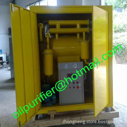 ZY Single-stage Insulating Oil Fluids Purifier, Small Transformer Oil Filtration Plant